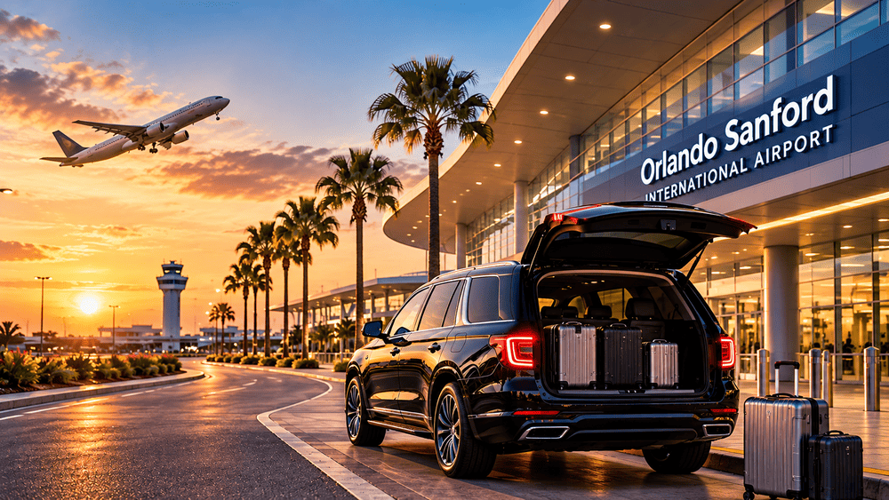 Sunset Shuttle at Orlando Sanford Airport